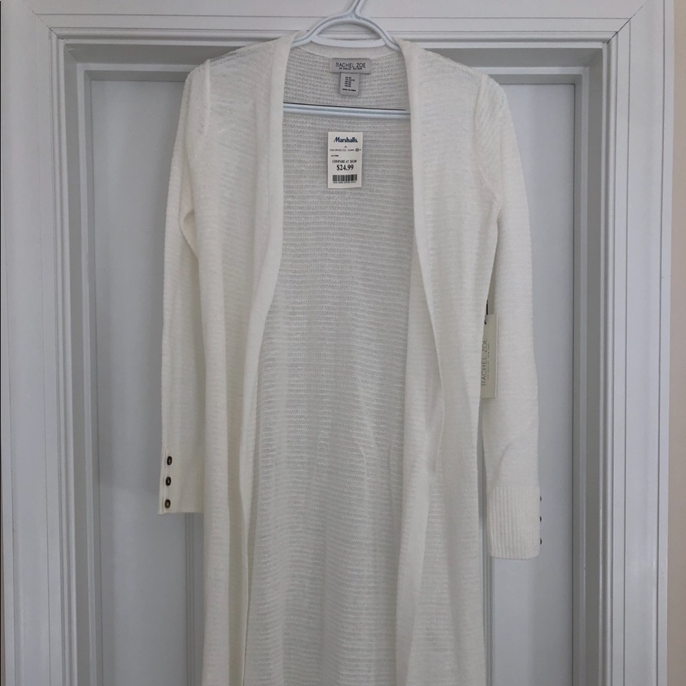 White Cardigan